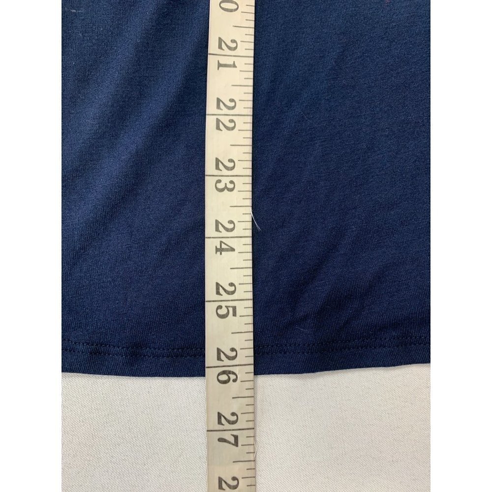 Dressbarn Women's Navy Blue Blouse - Picture 6 of 6